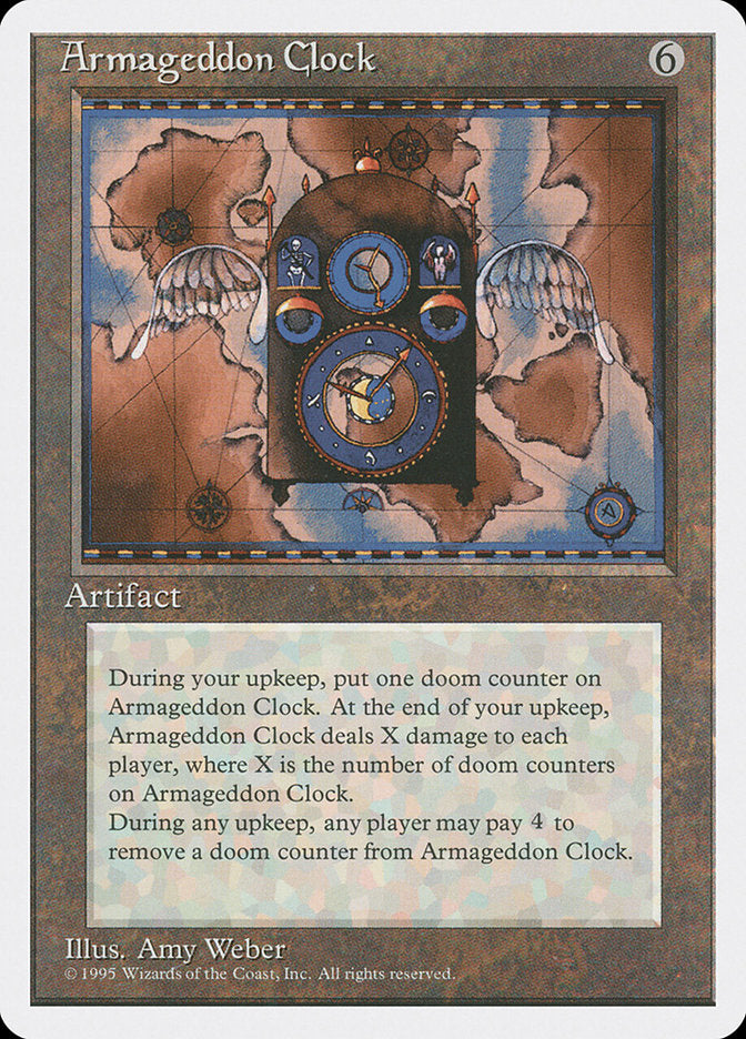 Armageddon Clock [Fourth Edition] Magic: The Gathering