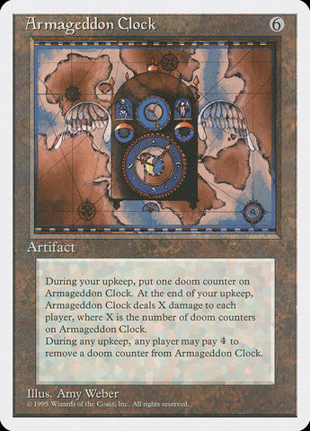 Armageddon Clock [Fourth Edition] Magic: The Gathering