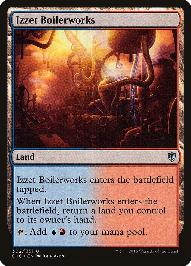 Izzet Boilerworks [Commander 2016] Magic: The Gathering