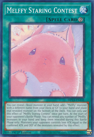 Melffy Staring Contest [MP23-EN141] Common Yu-Gi-Oh!