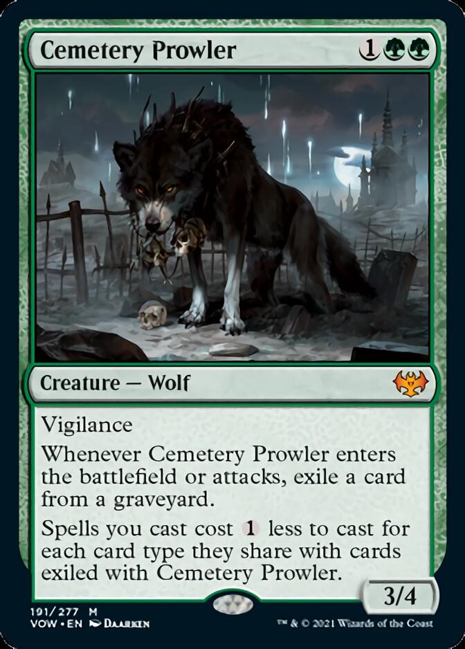 Cemetery Prowler [Innistrad: Crimson Vow] Magic: The Gathering