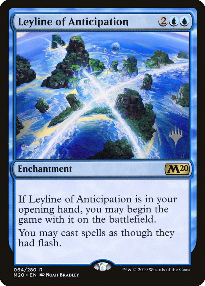 Leyline of Anticipation (Promo Pack) [Core Set 2020 Promos] Magic: The Gathering