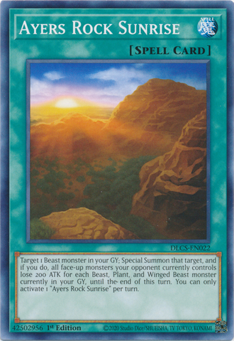 Ayers Rock Sunrise [DLCS-EN022] Common Yu-Gi-Oh!