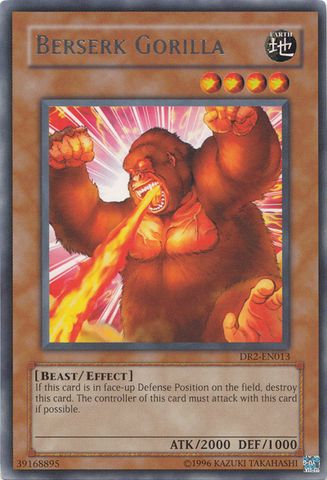 Berserk Gorilla [DR2-EN013] Rare Yu-Gi-Oh!