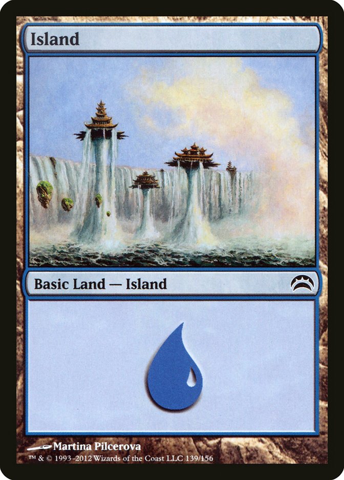 Island (139) [Planechase 2012] Magic: The Gathering