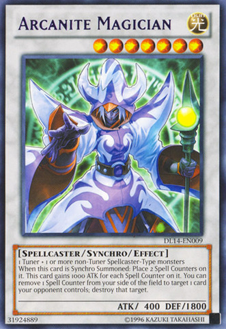 Arcanite Magician (Purple) [DL14-EN009] Rare Yu-Gi-Oh!