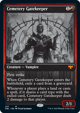 Cemetery Gatekeeper [Innistrad: Double Feature] Magic: The Gathering
