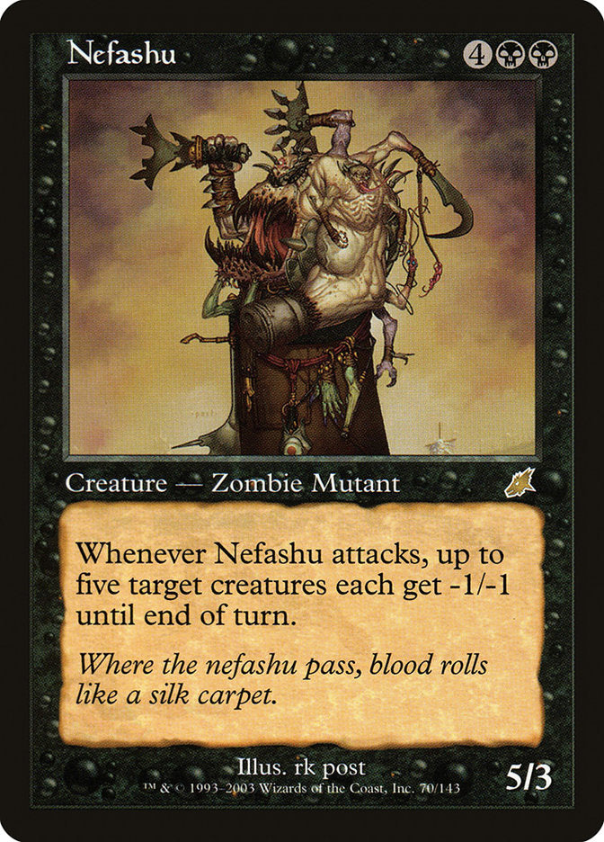 Nefashu [Scourge] Magic: The Gathering