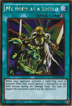 My Body as a Shield [PGL2-EN074] Gold Rare Yu-Gi-Oh!