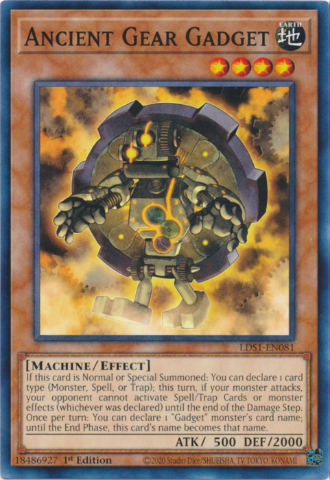 Ancient Gear Gadget [LDS1-EN081] Common Yu-Gi-Oh!
