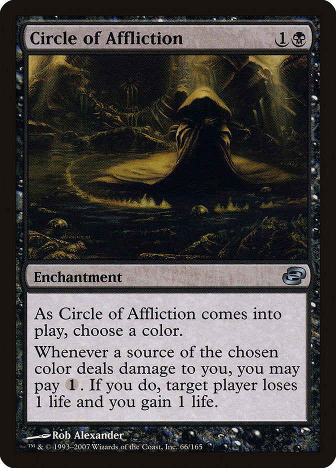 Circle of Affliction [Planar Chaos] Magic: The Gathering