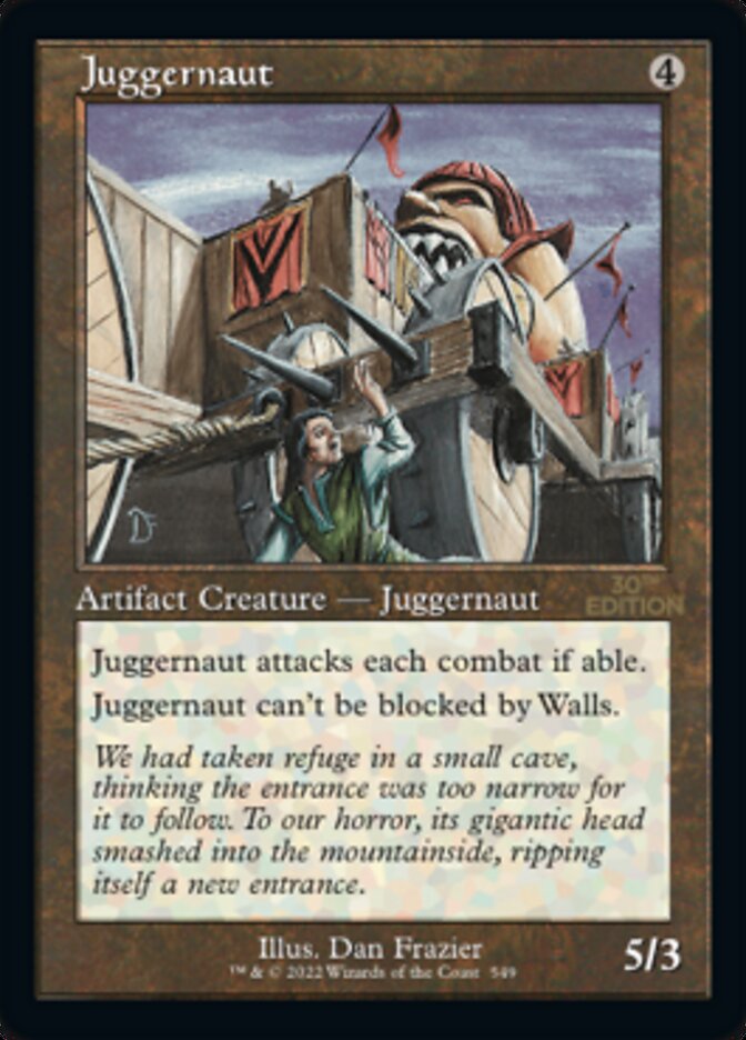 Juggernaut (Retro) [30th Anniversary Edition] Magic: The Gathering