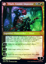 Valki, God of Lies // Tibalt, Cosmic Impostor [Kaldheim Prerelease Promos] Magic: The Gathering