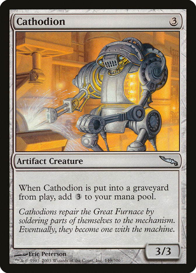 Cathodion [Mirrodin] Magic: The Gathering