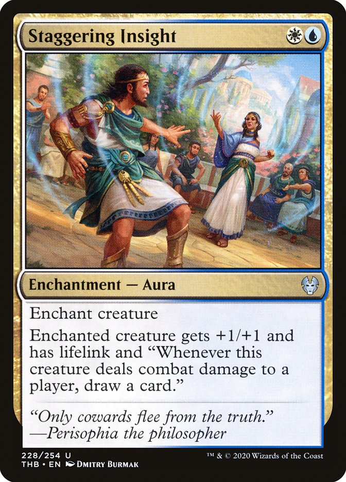 Staggering Insight [Theros Beyond Death] Magic: The Gathering