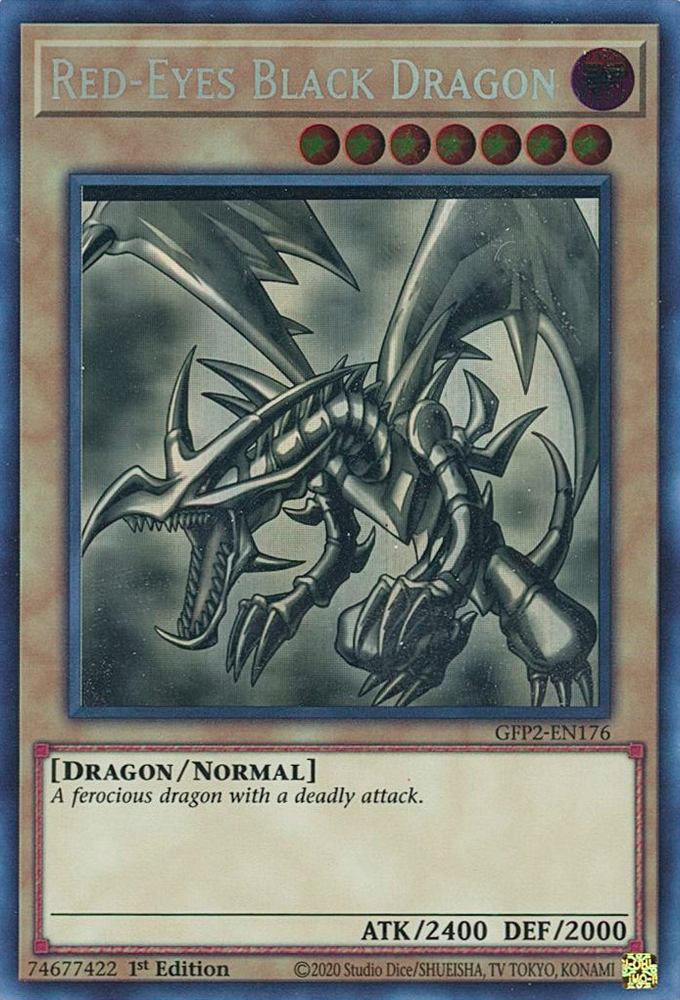 Red-Eyes Black Dragon [GFP2-EN176] Ghost Rare Yu-Gi-Oh!