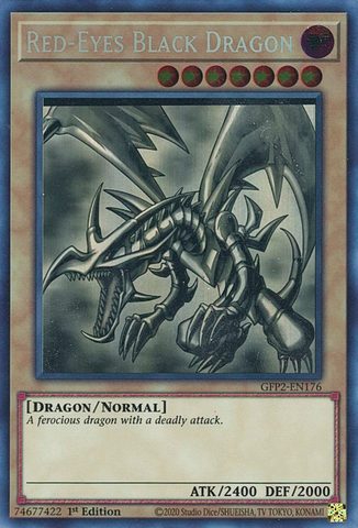 Red-Eyes Black Dragon [GFP2-EN176] Ghost Rare Yu-Gi-Oh!