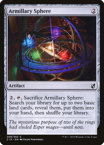 Armillary Sphere [Commander 2019] Magic: The Gathering