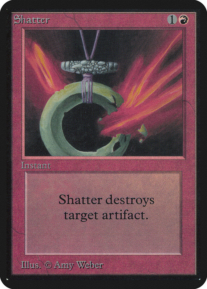 Shatter [Alpha Edition] Magic: The Gathering
