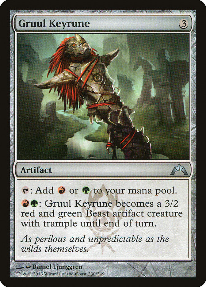 Gruul Keyrune [Gatecrash] Magic: The Gathering