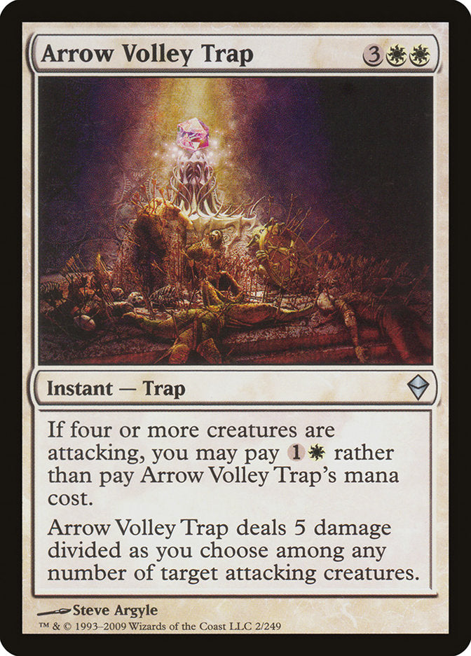 Arrow Volley Trap [Zendikar] Magic: The Gathering
