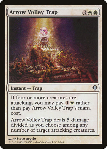 Arrow Volley Trap [Zendikar] Magic: The Gathering