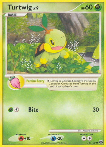 Turtwig (78/100) [Diamond & Pearl: Majestic Dawn] Pokémon