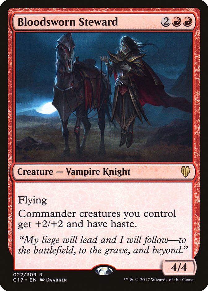 Bloodsworn Steward [Commander 2017] Magic: The Gathering
