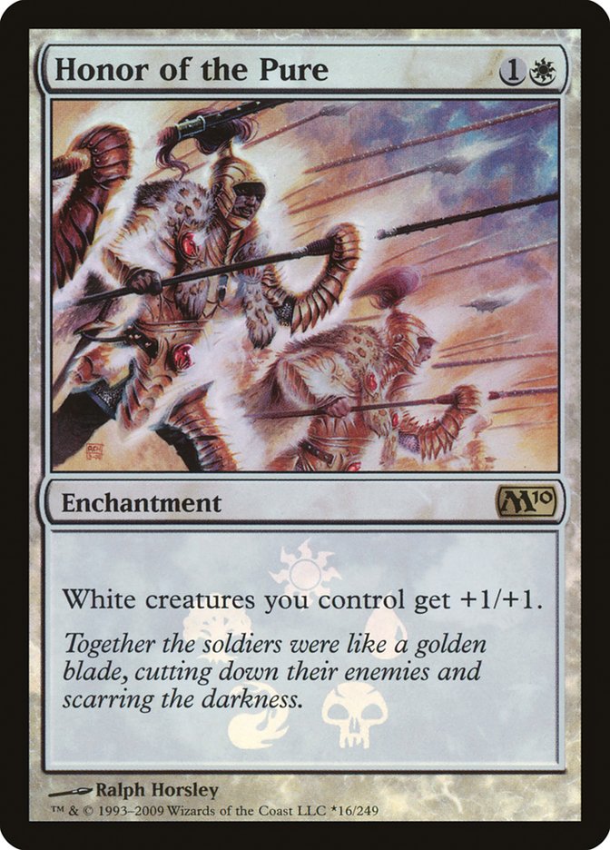 Honor of the Pure (Buy-A-Box) [Magic 2010 Promos] Magic: The Gathering