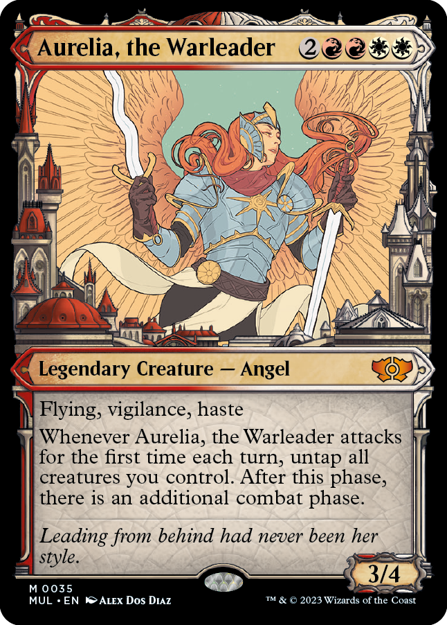 Aurelia, the Warleader [Multiverse Legends] Magic: The Gathering