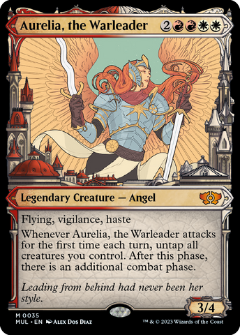 Aurelia, the Warleader [Multiverse Legends] Magic: The Gathering
