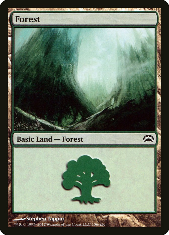 Forest (156) [Planechase 2012] Magic: The Gathering