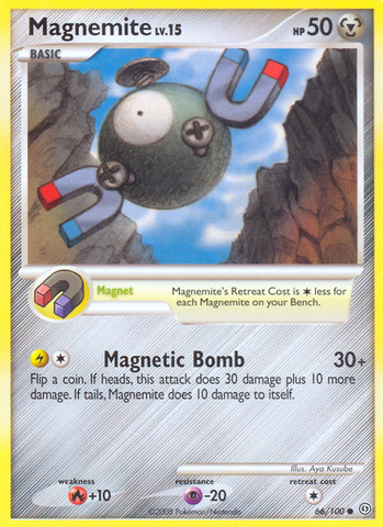 Magnemite (66/100) [Diamond & Pearl: Stormfront] Pokémon