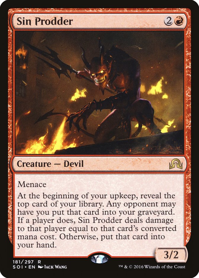 Sin Prodder [Shadows over Innistrad] Magic: The Gathering