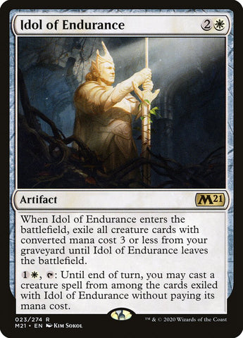 Idol of Endurance [Core Set 2021] Magic: The Gathering