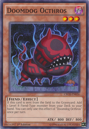 Doomdog Octhros [CROS-EN036] Common Yu-Gi-Oh!
