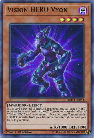 Vision Hero Vyon [DUPO-EN053] Ultra Rare