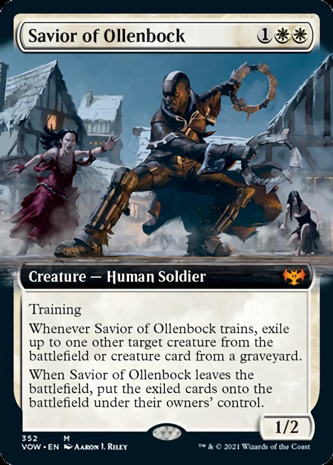 Savior of Ollenbock (Extended Art) [Innistrad: Crimson Vow] Magic: The Gathering
