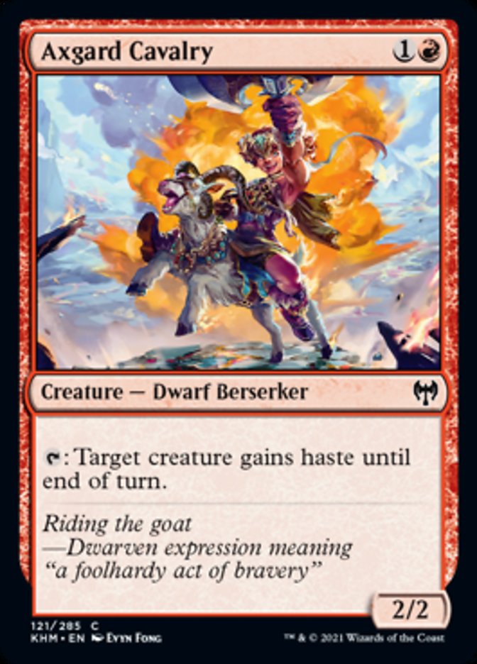 Axgard Cavalry [Kaldheim] Magic: The Gathering