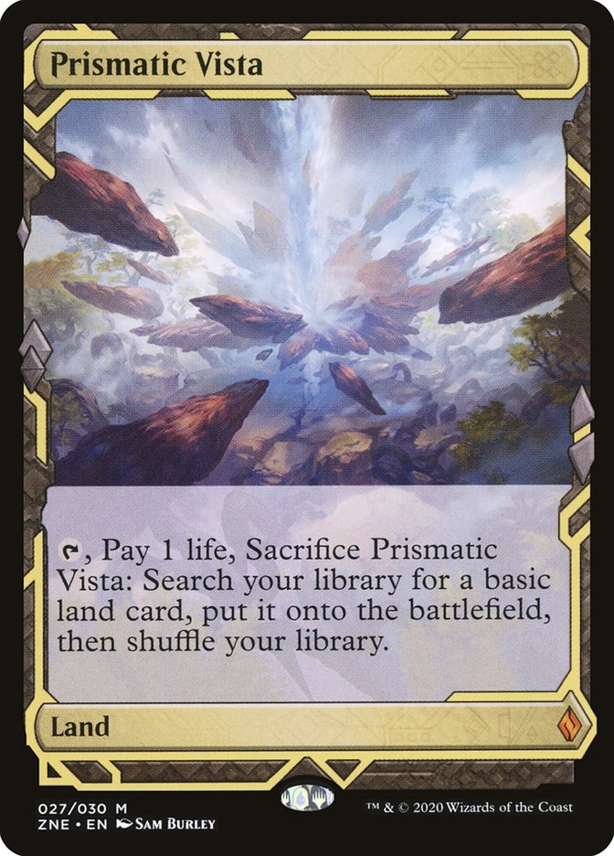 Prismatic Vista (Expeditions) [Zendikar Rising Expeditions] Magic: The Gathering