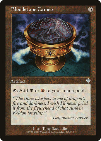 Bloodstone Cameo [Invasion] Magic: The Gathering