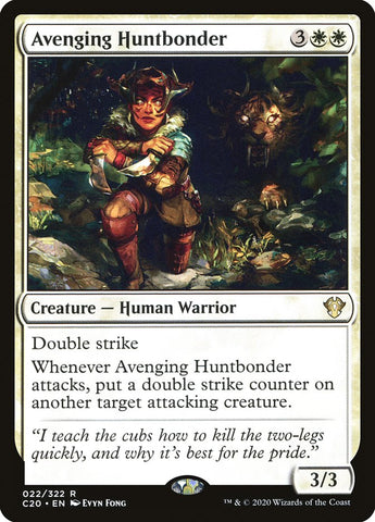 Avenging Huntbonder [Commander 2020] Magic: The Gathering