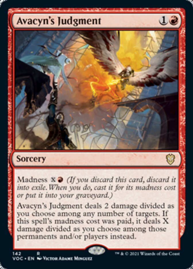 Avacyn's Judgment [Innistrad: Crimson Vow Commander] Magic: The Gathering