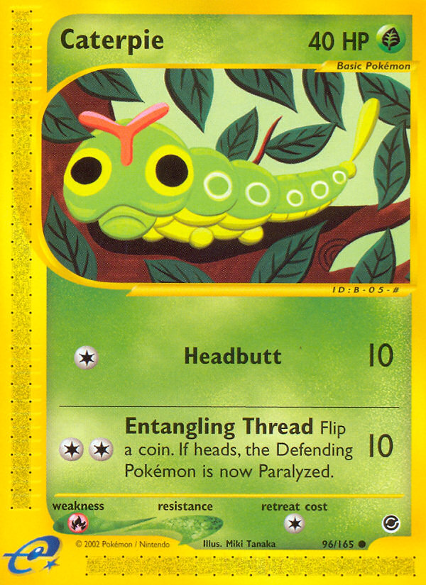 Caterpie (96/165) [Expedition: Base Set] Pokémon