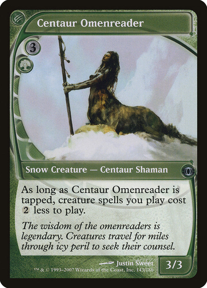 Centaur Omenreader [Future Sight] Magic: The Gathering