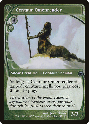 Centaur Omenreader [Future Sight] Magic: The Gathering