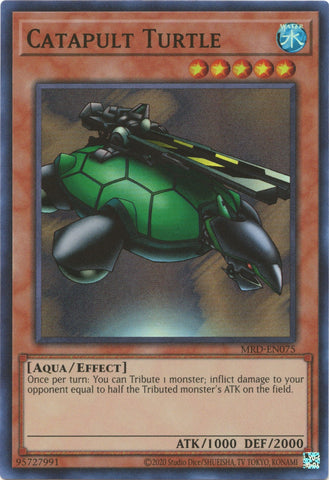 Catapult Turtle (25th Anniversary) [MRD-EN075] Super Rare Yu-Gi-Oh!