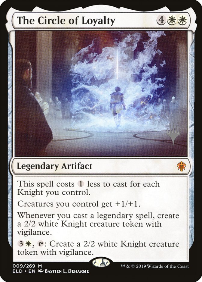 The Circle of Loyalty (Promo Pack) [Throne of Eldraine Promos] Magic: The Gathering