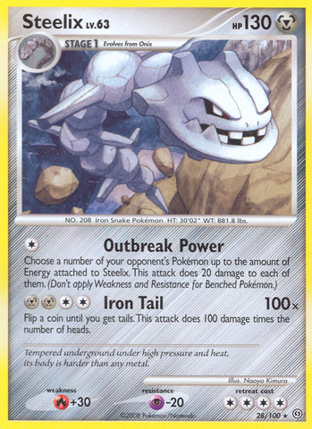Steelix (28/100) [Diamond & Pearl: Stormfront] Pokémon