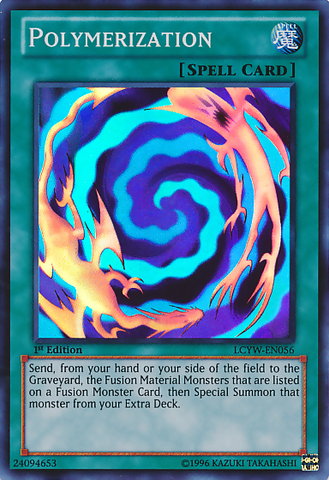 Polymerization [LCYW-EN056] Super Rare Yu-Gi-Oh!